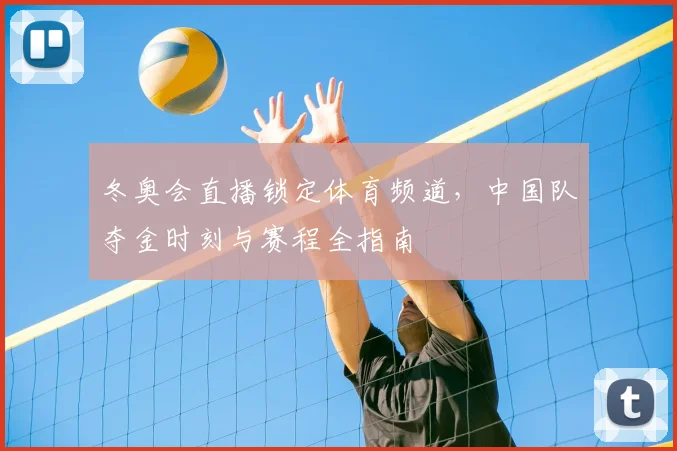 冬奥会直播锁定体育频道，中国队夺金时刻与赛程全指南
